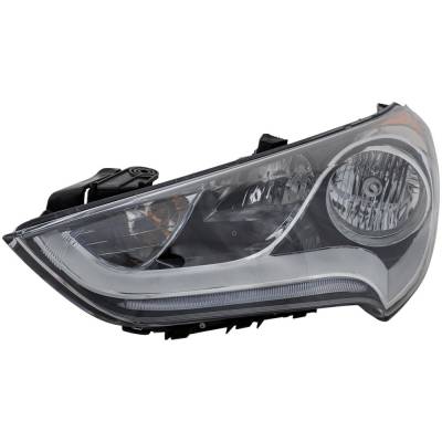 Rareelectrical - Headlight Compatible With 2012-2017 Hyundai Veloster 1.6L I4 Gamma Left Driver Side Halogen - Image 3