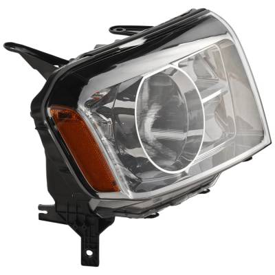 Rareelectrical - New Headlight Compatible With 2009-2011 Honda Pilot 3.5L V6 J35z4/J35y4 Right Passenger Side Halogen - Image 2