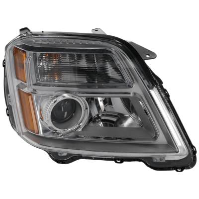 Rareelectrical - Headlight Compatible With 2010-2015 Gmc Terrain 2.4L 3.6L I4 Lfx Lf1/Lfw Right Passenger Side - Image 1