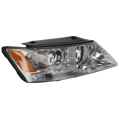 Rareelectrical - Headlight Compatible With 2009-2010 Hyundai Sonata 2.4L 3.3L I4 Right Passenger Side Halogen - Image 2