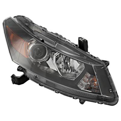 Rareelectrical - New Headlight Compatible With 2008-2012 Honda Accord 2.4L 3.5L I4 K24z2/K24z3 J35z2 Right Passenger - Image 2