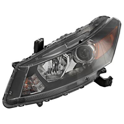 Rareelectrical - Headlight Compatible With 2008-2012 Honda Accord 2.4L 3.5L I4 K24z2/K24z3 J35z2 Left Driver Side - Image 2