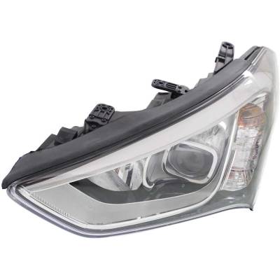 Rareelectrical - Headlight Compatible With 2013-2016 Hyundai Santa Fe Sport 2.4L 2.0L I4 Left Driver Side Halogen - Image 3