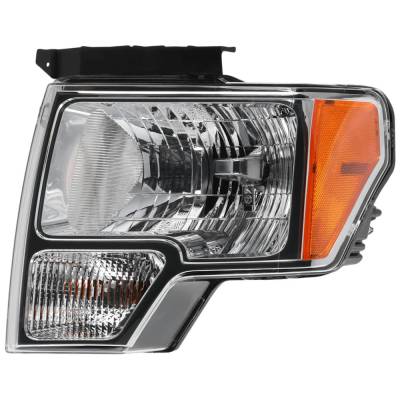 Rareelectrical - Headlight Compatible With 2009-2014 Ford F-150 3.5L 3.7L V6 Duratec Ti-Vct Boss Left Driver Side - Image 3