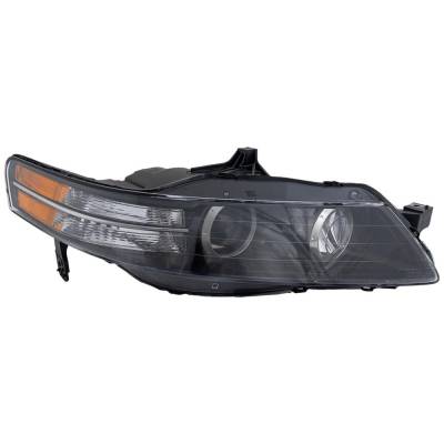 Rareelectrical - Headlight Compatible With 2007-2008 Acura Tl 3.2L 3.5L V6 J32a3 J35a8 Right Passenger Side Halogen - Image 2