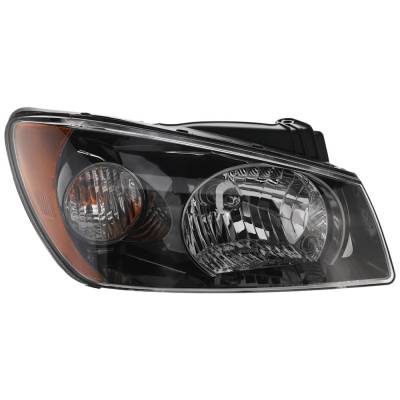 Rareelectrical - Headlight Compatible With 2004-2006 Kia Spectra Spectra5 2.0L I4 G4gc Right Passenger Side Halogen - Image 1