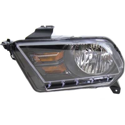 Rareelectrical - Headlight Compatible With 2010-2014 Ford Mustang 3.7L 4.0L V6 Duratec Left Driver Side Halogen - Image 1