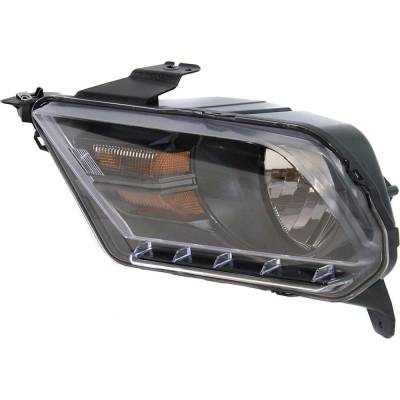 Rareelectrical - Headlight Compatible With 2010-2014 Ford Mustang 3.7L 4.0L V6 Duratec Left Driver Side Halogen - Image 2
