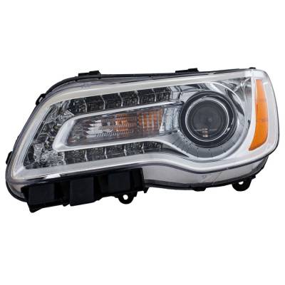 Rareelectrical - New Headlight Compatible With 2011-2014 Chrysler 300 3.6L 5.7L V6 Left Driver Side Halogen - Image 1