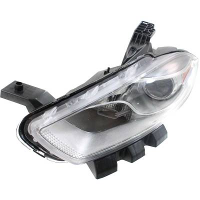 Rareelectrical - Headlight Compatible With 2016 Dodge Dart 2.0L 1.4L I4 Tigershark Multiair2 Left Driver Side Halogen - Image 2