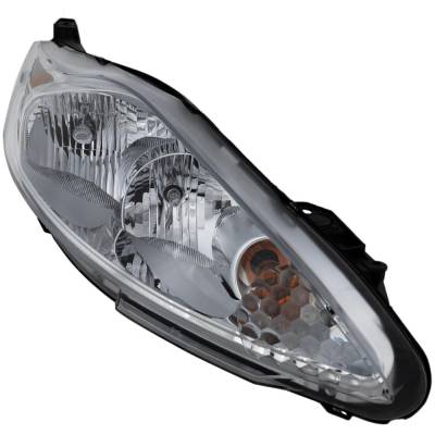Rareelectrical - Headlight Compatible With 2011-2013 Ford Fiesta 1.6L 1.0L I4 Right Passenger Side Halogen - Image 2