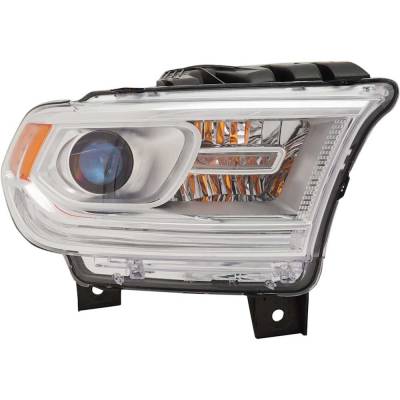 Rareelectrical - Headlight Compatible With 2016-2020 Dodge Durango 3.6L 5.7L V6 Hellcat Right Passenger Side Halogen - Image 3
