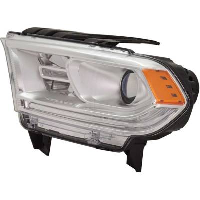 Rareelectrical - Headlight Compatible With 2016-2020 Dodge Durango 3.6L 5.7L V6 Hellcat Left Driver Side Halogen - Image 3
