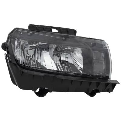 Rareelectrical - Headlight Compatible With 2014-2015 Chevrolet Camaro 3.6L 6.2L V6 Lfx L99/Ls3 Lsa Right Passenger - Image 1