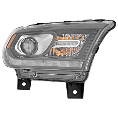 Rareelectrical - Headlight Compatible With 2014-2015 Dodge Durango 3.6L 5.7L V6 Hellcat Right Passenger Side Halogen - Image 1