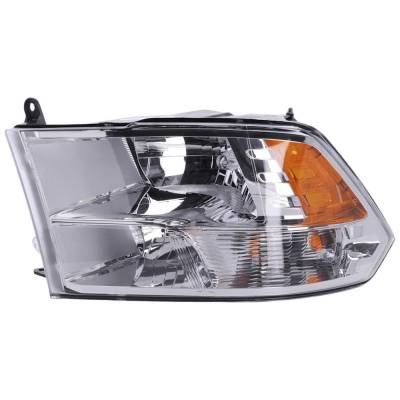 Rareelectrical - Headlight Compatible With 2013-2024 Ram 1500 2500 3500 1500 Classic 3.6L 5.7L V6 Hellcat Left Driver - Image 1