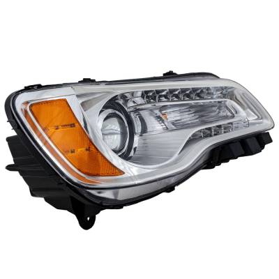 Rareelectrical - New Headlight Compatible With 2011-2014 Chrysler 300 3.6L 5.7L V6 Right Passenger Side Halogen - Image 3