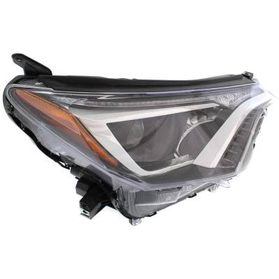 Rareelectrical - Headlight Compatible With 2016-2018 Toyota Rav4 2.5L I4 Right Passenger Side Halogen Rt10010003q - Image 2