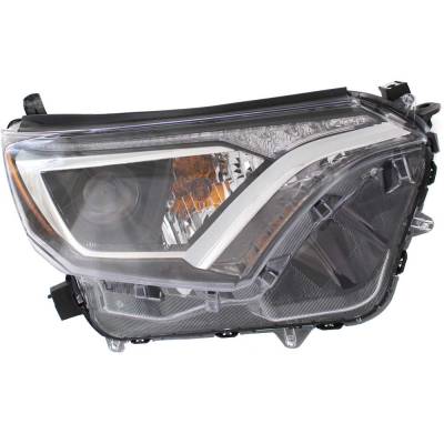 Rareelectrical - Headlight Compatible With 2016-2018 Toyota Rav4 2.5L I4 Right Passenger Side Halogen Rt10010003q - Image 3