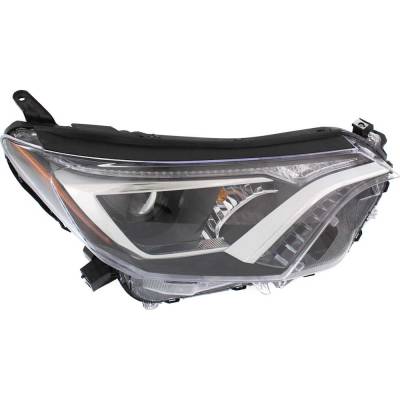Rareelectrical - Headlight Compatible With 2016-2018 Toyota Rav4 2.5L I4 Right Passenger Side Halogen Rt10010003q - Image 4