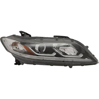Rareelectrical - New Headlight Compatible With 2016-2017 Honda Accord 2.4L 3.5L I4 K24w J35y Lfa Right Passenger Side - Image 1