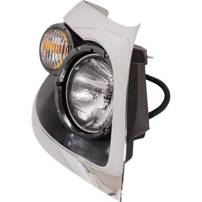 Rareelectrical - Headlight Compatible With 2008-2019 International Workstar 7600 Workstar 7700 Right Passenger Side - Image 2