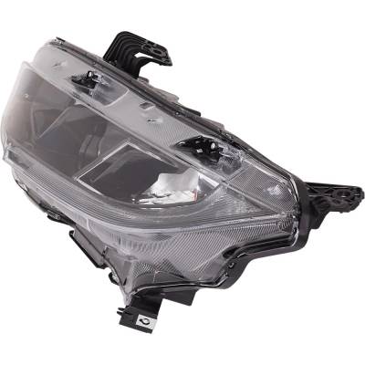Rareelectrical - Headlight Compatible With 2018 Honda Civic 2.0L 1.5L I4 K20c2 L15b7 K20c1 Left Driver Side Halogen - Image 3