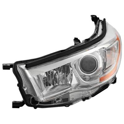 Rareelectrical - Headlight Compatible With 2014-2016 Toyota Highlander 2.7L 3.5L I4 Left Driver Side Halogen - Image 3