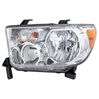 New Headlight Compatible With 2009-2013 Toyota Tundra 4.0L 4.6L V6 Left Driver Side Halogen