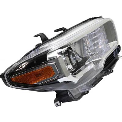 Rareelectrical - Headlight Compatible With 2016-2017 Toyota Tacoma 2.7L 3.5L I4 Right Passenger Side Halogen - Image 2