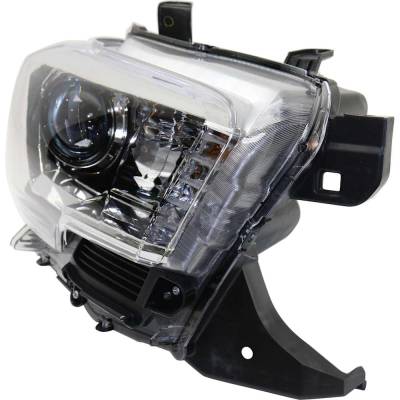 Rareelectrical - Headlight Compatible With 2016-2017 Toyota Tacoma 2.7L 3.5L I4 Right Passenger Side Halogen - Image 3