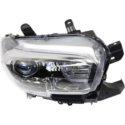 Rareelectrical - Headlight Compatible With 2016-2017 Toyota Tacoma 2.7L 3.5L I4 Right Passenger Side Halogen - Image 4