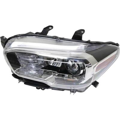 Rareelectrical - Headlight Compatible With 2016-2017 Toyota Tacoma 2.7L 3.5L I4 Left Driver Side Halogen Rept100332q - Image 4