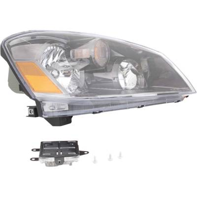 Headlight Compatible With 2005 Nissan Altima 2.5L 3.5L I4 Qr25de Vq35de Right Passenger Side Xenon