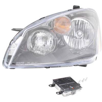 Rareelectrical - Headlight Compatible With 2005 Nissan Altima 2.5L 3.5L I4 Qr25de Vq35de Left Driver Side Xenon - Image 3