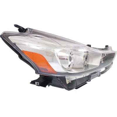 Rareelectrical - Headlight Compatible With 2015-2018 Toyota Prius V 1.8L I4 Right Passenger Side Halogen Repty100135 - Image 3