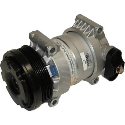New 6-Groove Pulley A/C Compressor Compatible With Gmc Isuzu K3500 Sierra Slt 8 Cyl 5.7L K3500