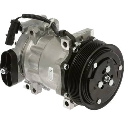 New 7-Groove Pulley A/C Compressor Compatible With Dodge Ram 1500 Sport 8 Cyl 5.2L 1997-2001 7