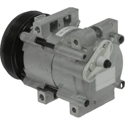 Rareelectrical - New 6-Groove Pulley A/C Compressor Compatible With Ford E-150 Econoline Club Wagon Xlt 6 Cyl 4.9L - Image 2