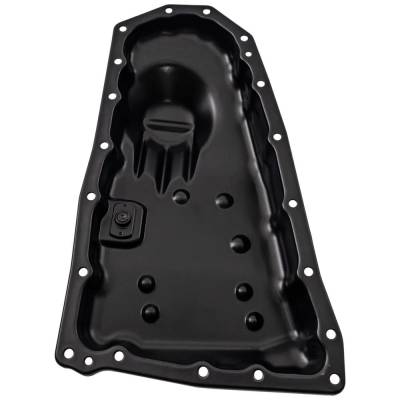 Rareelectrical - New Steel Transmission Pan Compatible With Nissan Maxima Platinum 6 Cyl 3.5L Pathfinder Sl 6 Cyl - Image 1
