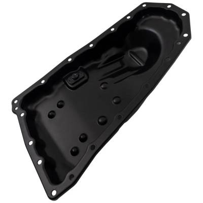 Rareelectrical - New Steel Transmission Pan Compatible With Nissan Maxima Platinum 6 Cyl 3.5L Pathfinder Sl 6 Cyl - Image 2