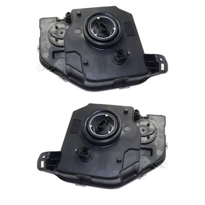 Rareelectrical - New Pair Of Halogen Headlights Compatible With Jeep Liberty Jet Sport Utility 4 Door 3.7L 2012 By - Image 2