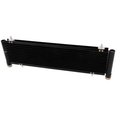 New Black Oil Cooler Compatible With Ford Lincoln Edge Sport 6 Cyl 3.7L Edge Sport 6 Cyl 3.5L Edge