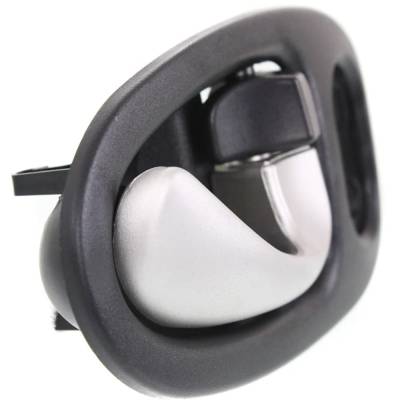 Rareelectrical - Front Or Rear Passenger Side Interior Door Handle Compatible With 2002-2005 Saturn Vue Black Bezel - Image 3