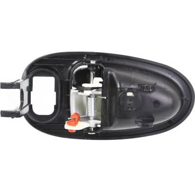 Rareelectrical - Front Or Rear Passenger Side Interior Door Handle Compatible With 2002-2005 Saturn Vue Black Bezel - Image 5