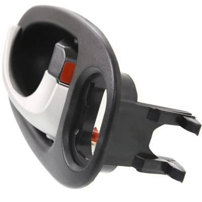 Rareelectrical - Front Or Rear Right (Passenger Side) Interior Door Handle Compatible With 2002-2005 Saturn Vue Black - Image 2