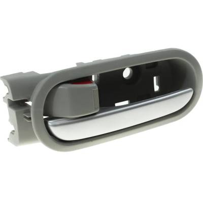 Rareelectrical - Front Or Rear Driver Side Interior Door Handle Compatible With 2011-2014 Mazda 2 Gray Bezel With - Image 2