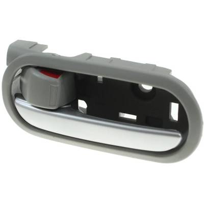 Rareelectrical - Front Or Rear Left (Driver Side) Interior Door Handle Compatible With 2011-2014 Mazda 2 Gray Bezel - Image 3