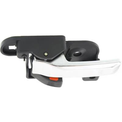 Rareelectrical - Front Or Rear Driver Side Interior Door Handle Compatible With 2011-2018 Jeep Wrangler Chrome Lever - Image 4