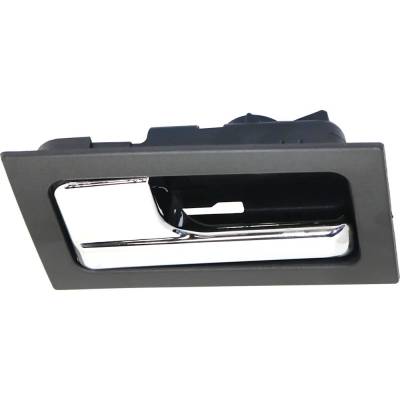 Rareelectrical - Front Or Rear Driver Side Interior Door Handle Compatible With 2009-2014 Ford F-150 Chrome Lever - Image 4